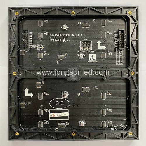 16 Scan P6 Indoor SMD LED Display Module